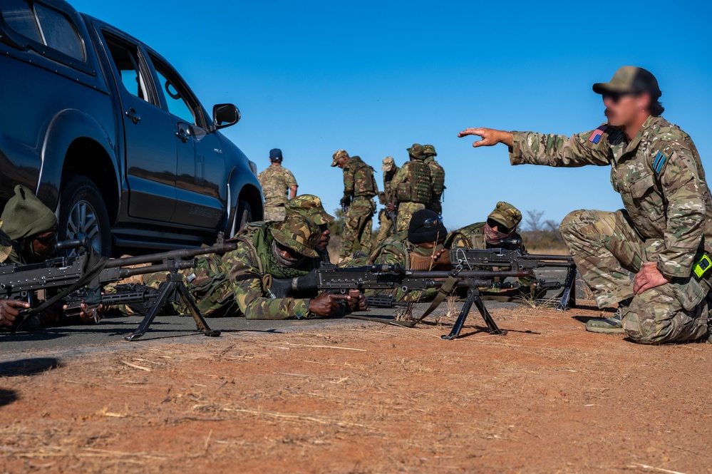 Strengthening Regional Security: U.S. and Botswana Forces Unite in Joint Combined Exchange Training