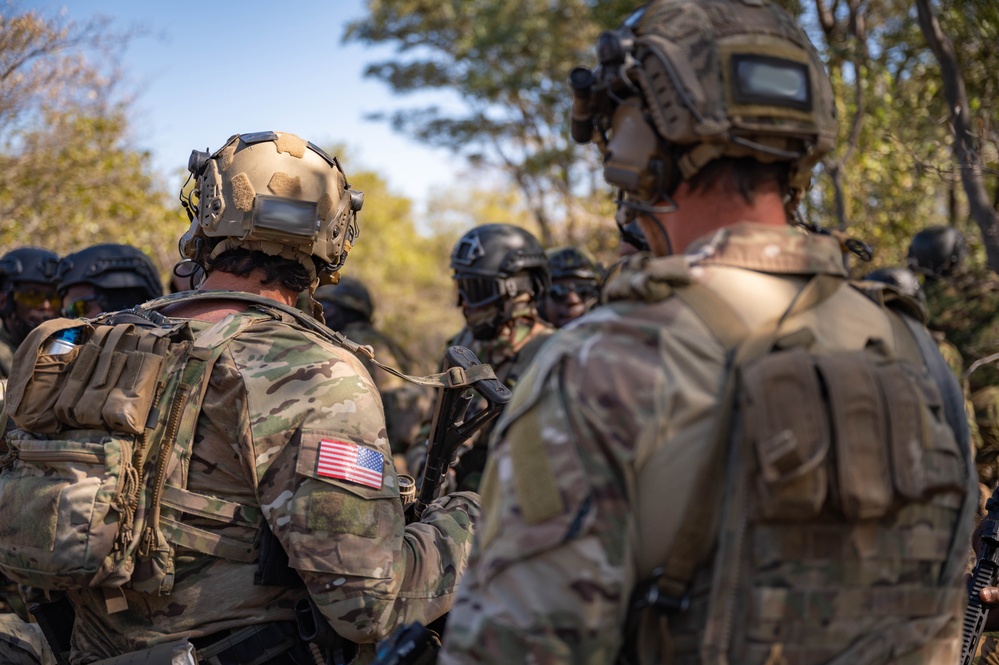 Strengthening Regional Security: U.S. and Botswana Forces Unite in Joint Combined Exchange Training