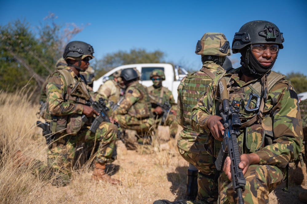 Strengthening Regional Security: U.S. and Botswana Forces Unite in Joint Combined Exchange Training