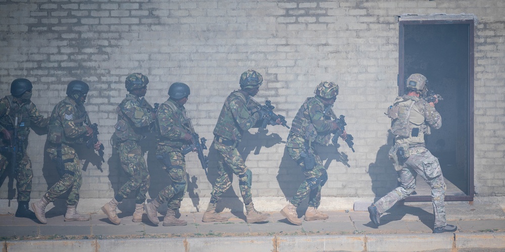 Strengthening Regional Security: U.S. and Botswana Forces Unite in Joint Combined Exchange Training