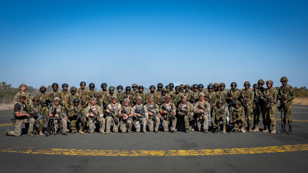 Strengthening Regional Security: U.S. and Botswana Forces Unite in Joint Combined Exchange Training