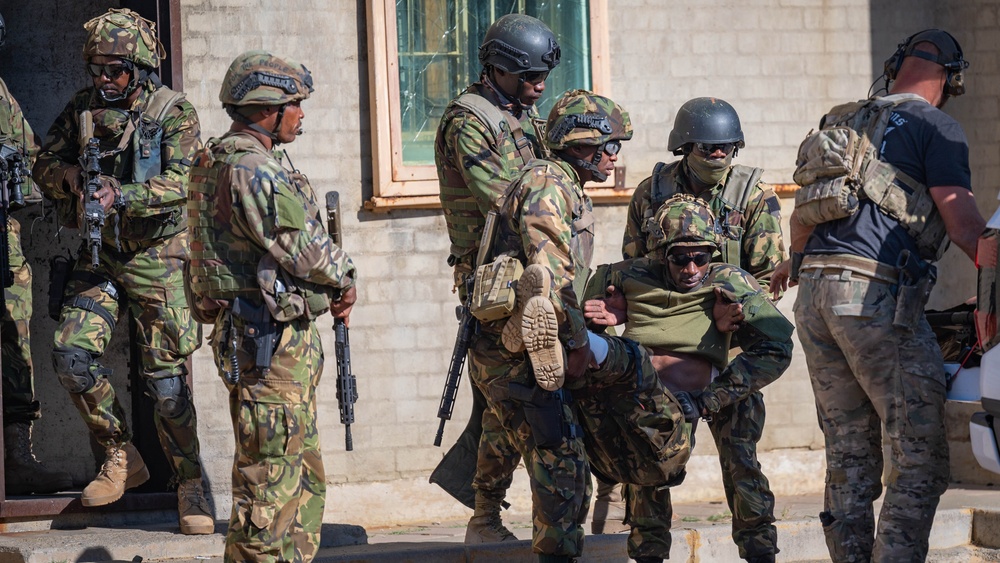 Strengthening Regional Security: U.S. and Botswana Forces Unite in Joint Combined Exchange Training