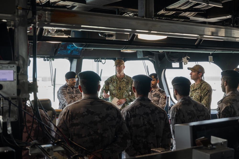 Readout of U.S. Naval Forces Central Command/5th Fleet/Combined Maritime Forces Vice Adm. George Wikoff Meeting with Head of Qatar Emiri Naval Forces Major General Abdullah Al Sulaiti