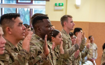 Task Force Liberty Inducts New Leaders into NCO Corps
