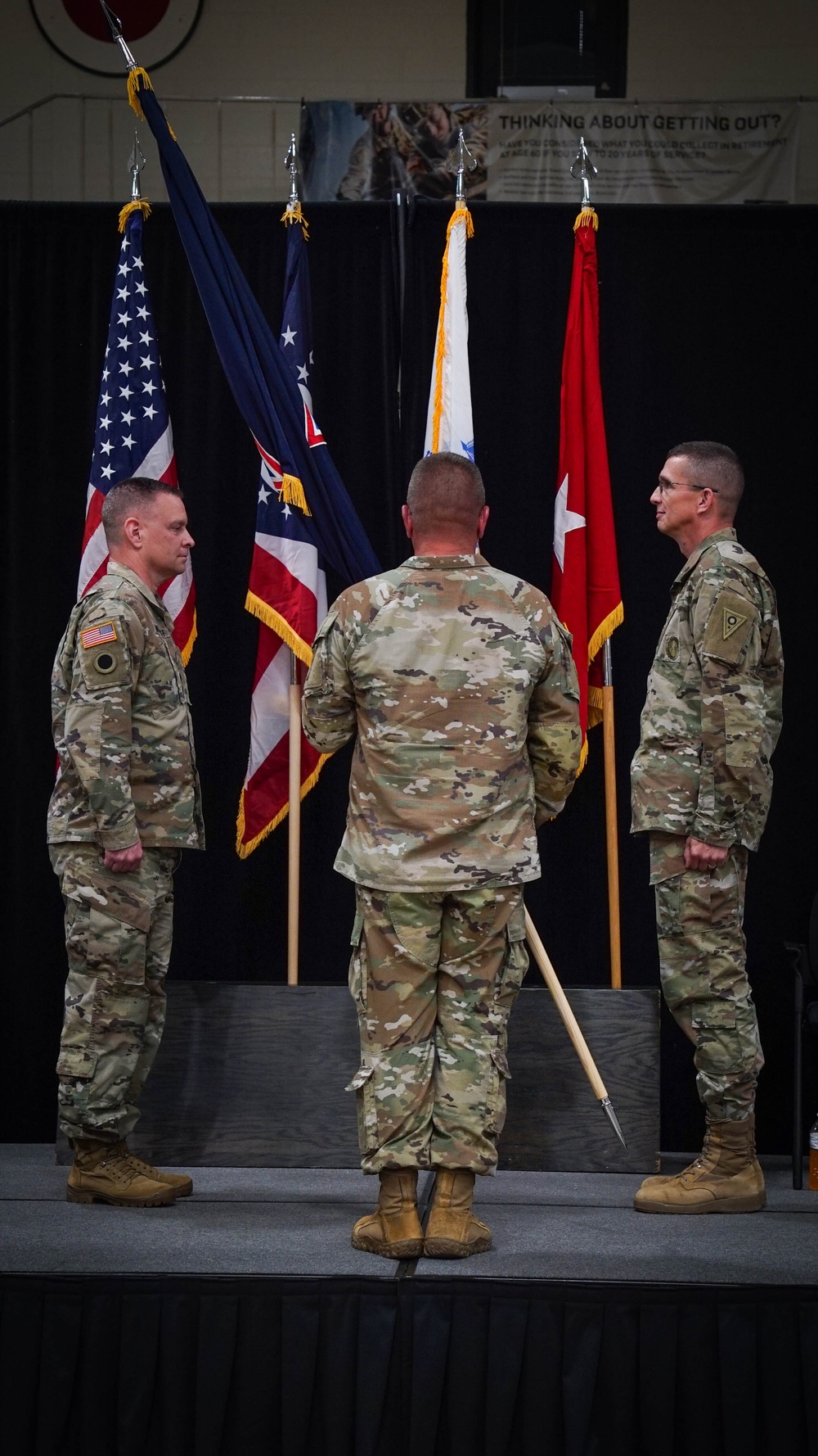 Stewart assumes command of Ohio Army National Guard