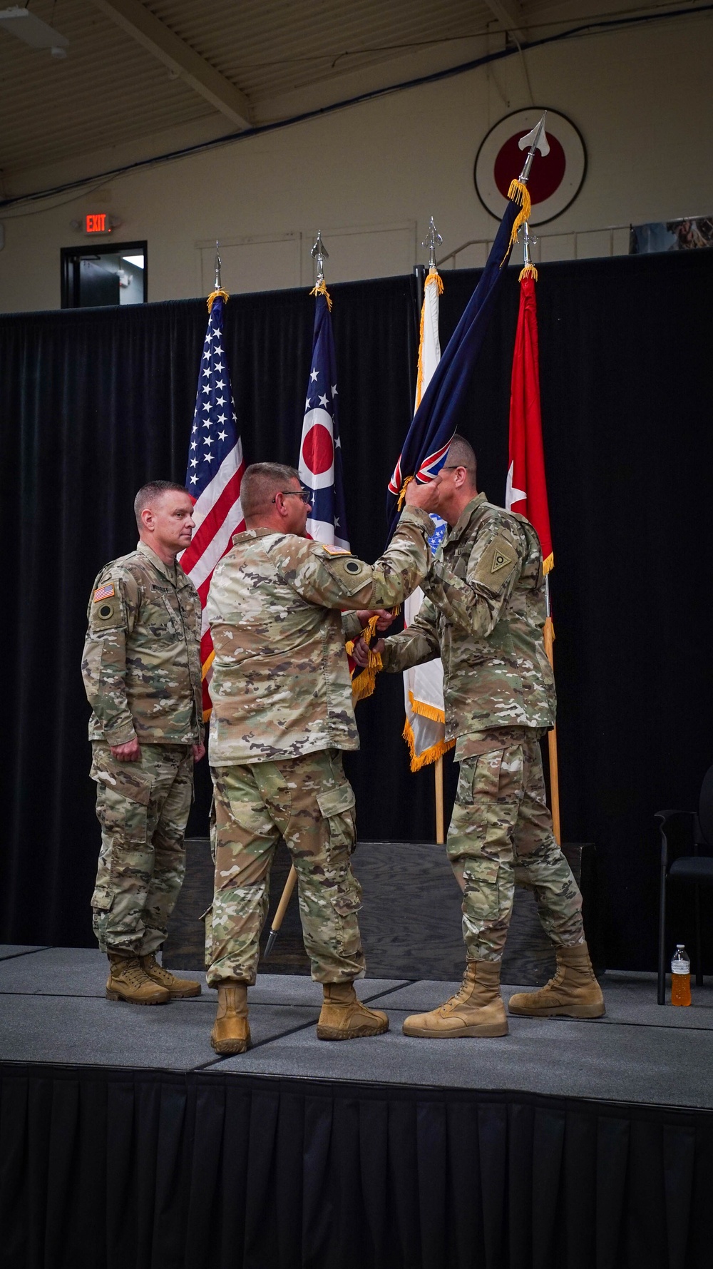 Stewart assumes command of Ohio Army National Guard