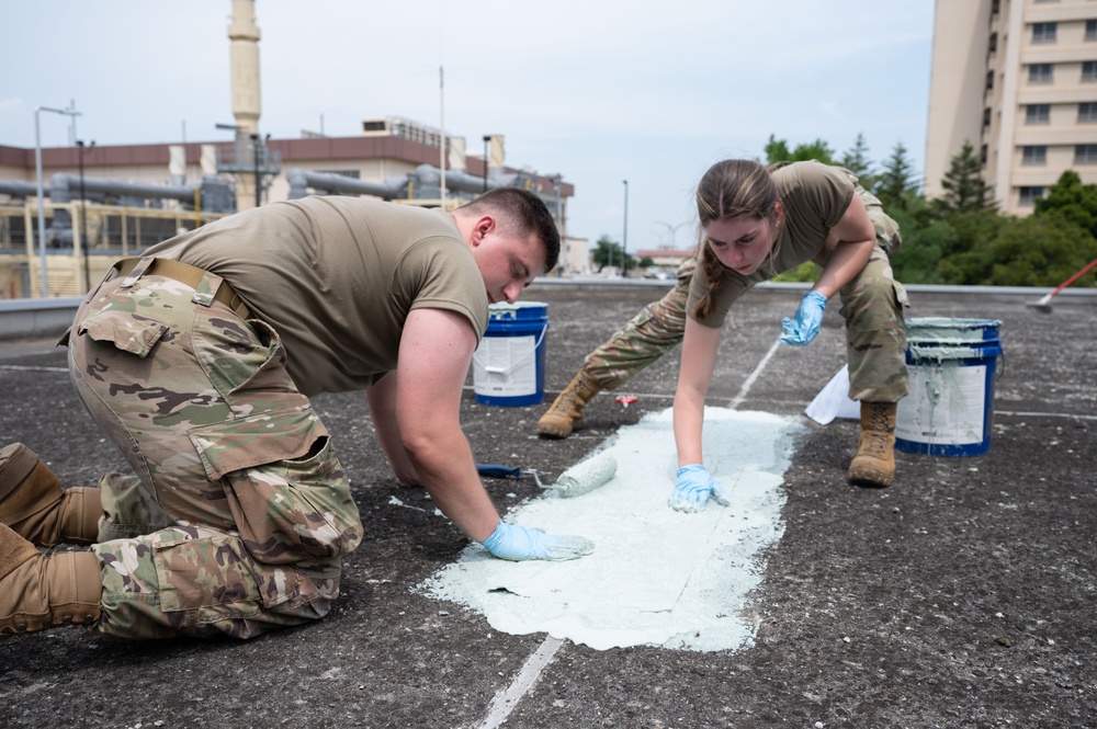 102nd Civil Engineering Squadron performs Deployment for Training in Japan