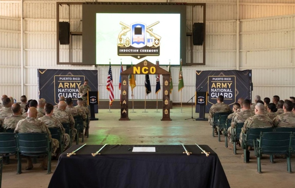 The 92nd Military Police Brigade Inducts 38 New NCOs