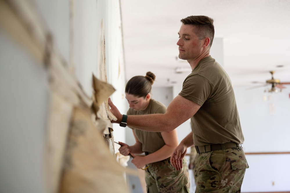 102nd Civil Engineering Squadron performs Deployment for Training in Japan