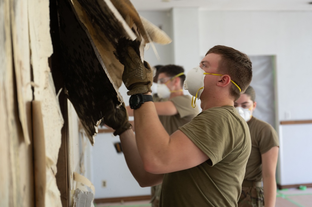 102nd Civil Engineering Squadron performs Deployment for Training in Japan