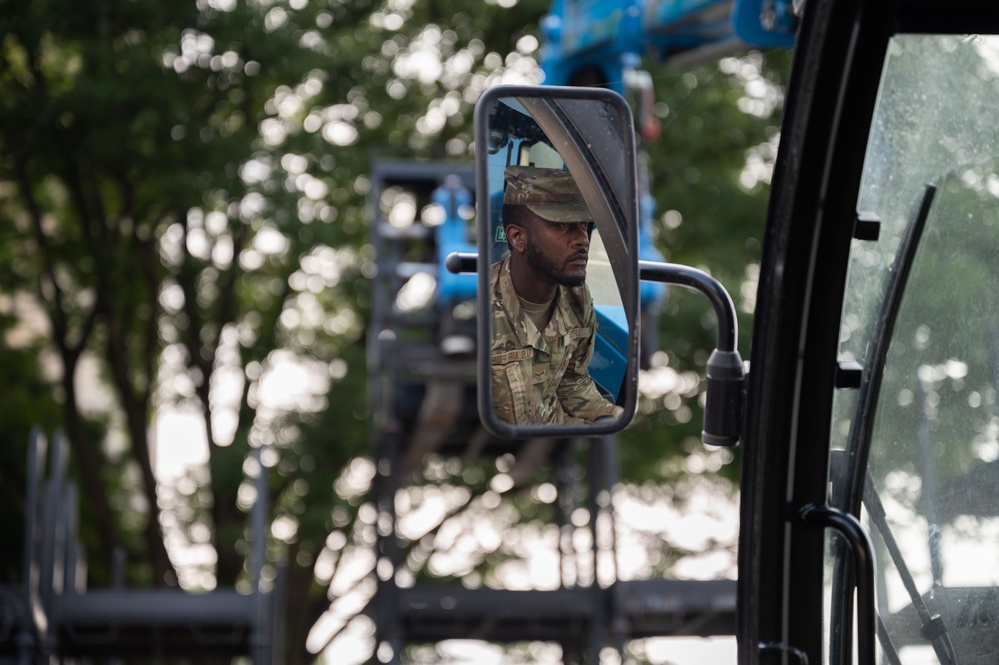 102nd Civil Engineering Squadron performs Deployment for Training in Japan