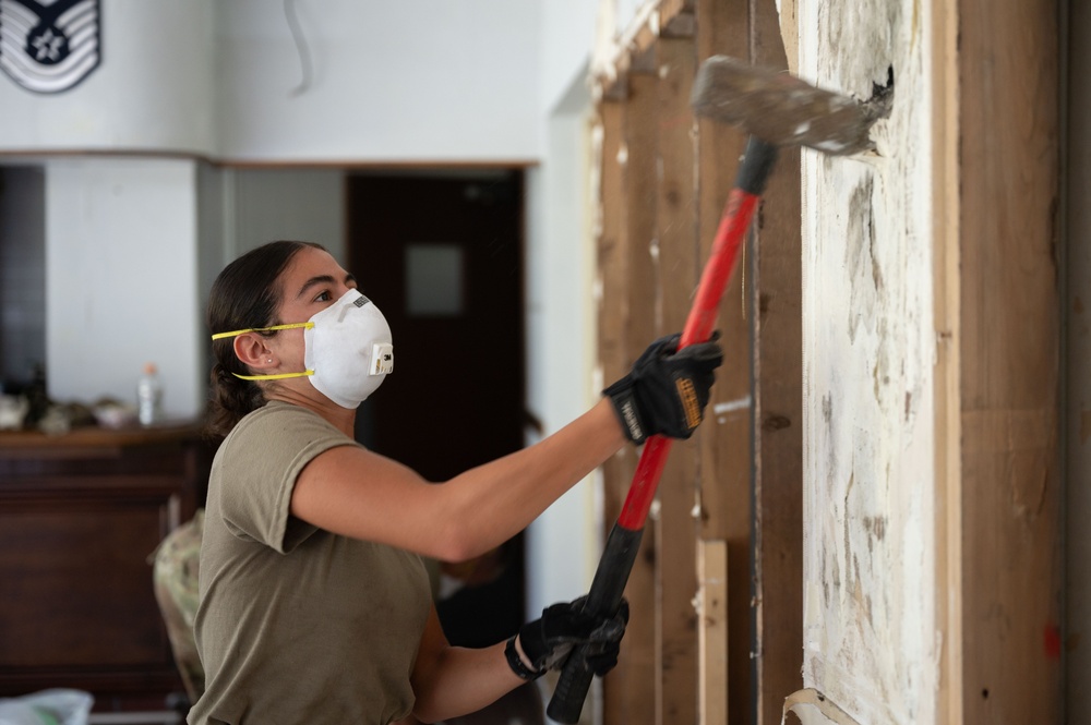 102nd Civil Engineering Squadron performs Deployment for Training in Japan