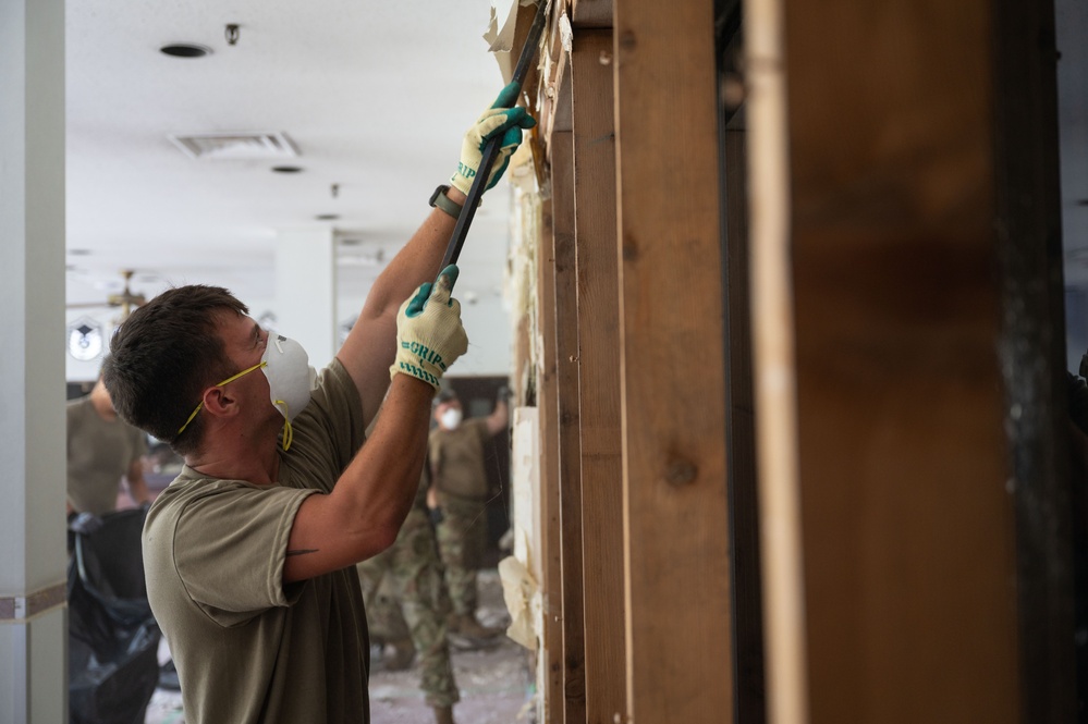 102nd Civil Engineering Squadron performs Deployment for Training in Japan