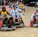 Air Force Warrior Games Athletes compete in wheelchair rugby