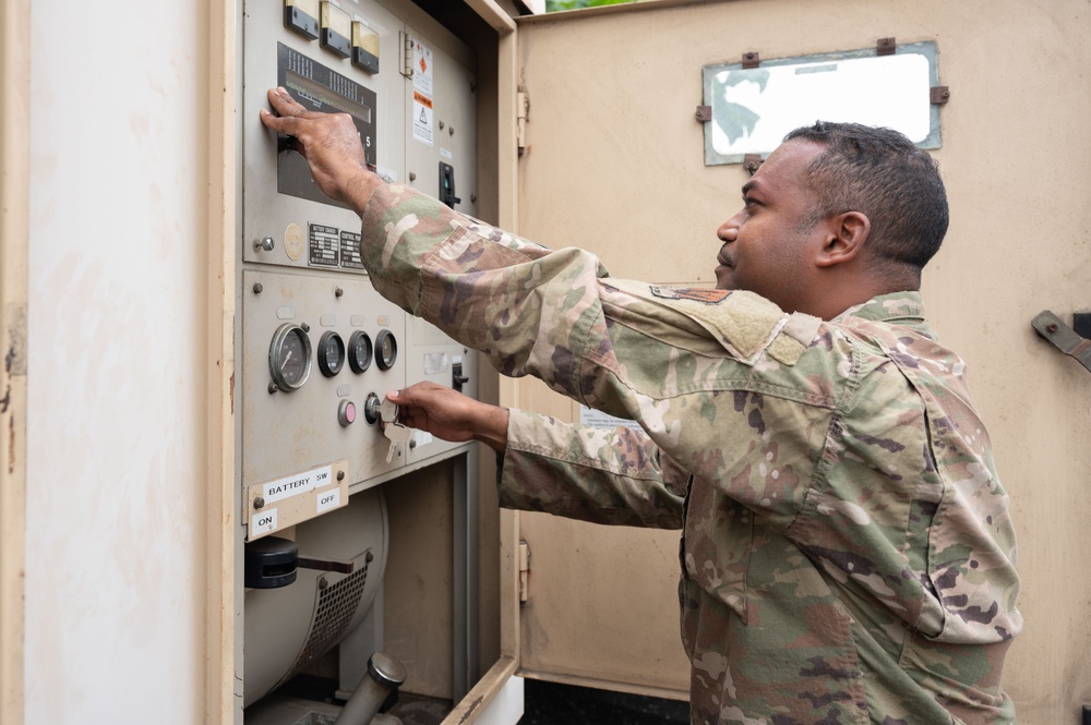 102nd Civil Engineering Squadron performs Deployment for Training in Japan