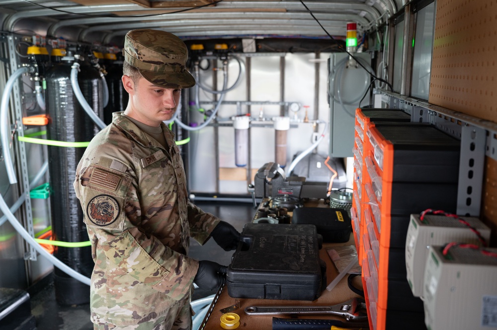 102nd Civil Engineering Squadron performs Deployment for Training in Japan