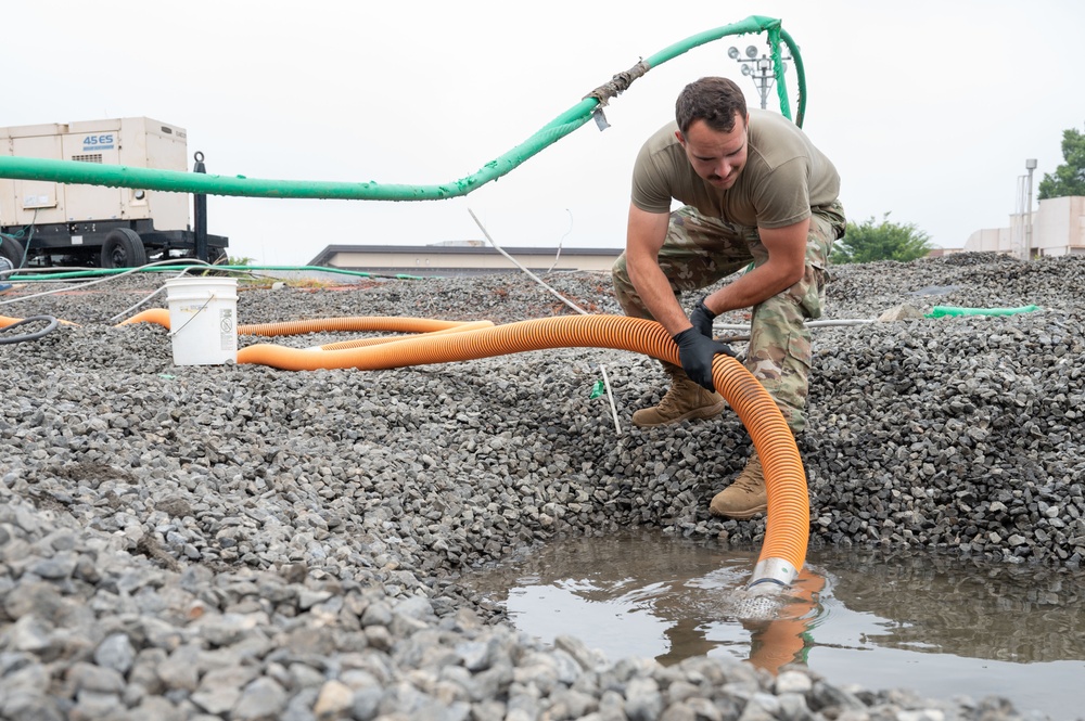 102nd Civil Engineering Squadron performs Deployment for Training in Japan