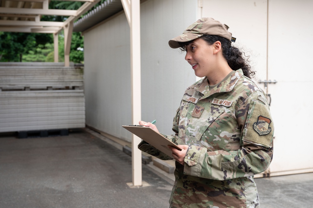 102nd Civil Engineering Squadron performs Deployment for Training in Japan