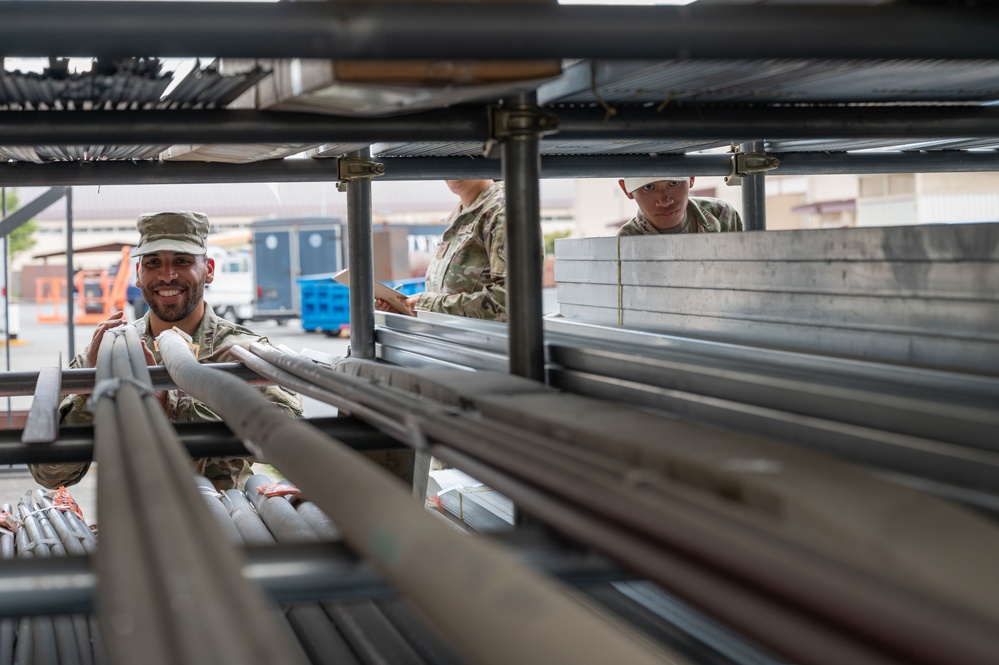 102nd Civil Engineering Squadron performs Deployment for Training in Japan