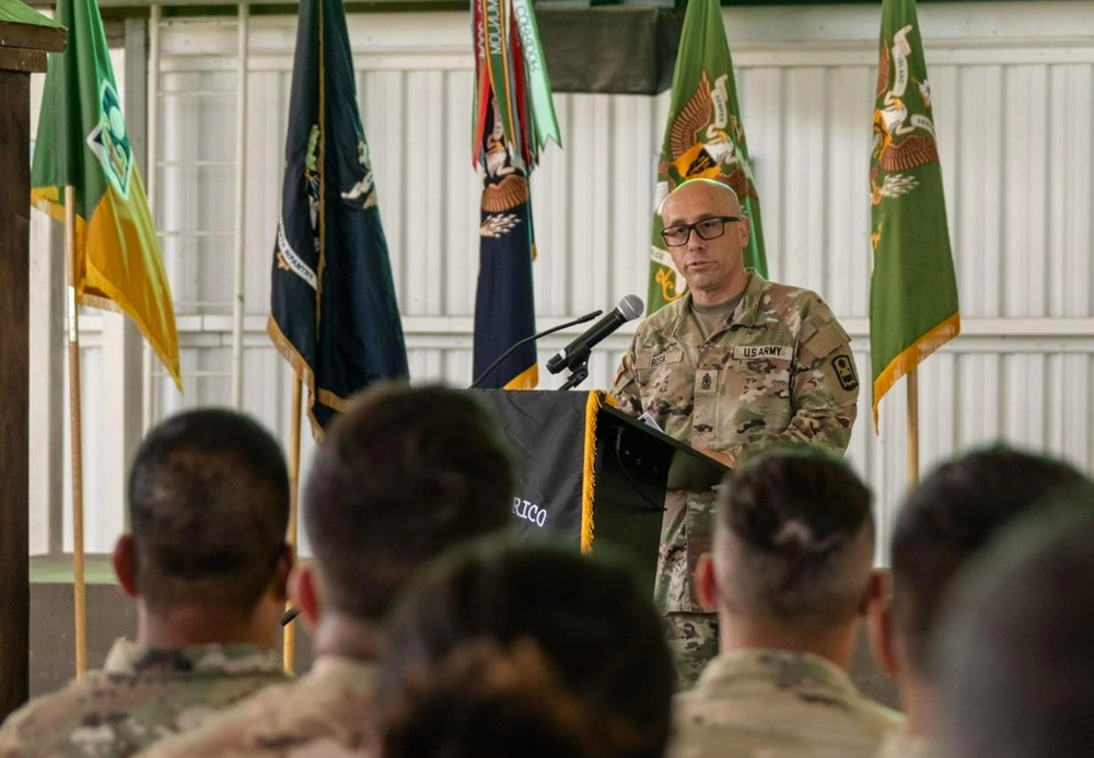 The 92nd Military Police Brigade Inducts 38 New NCOs