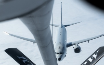 100th ARW refuels P-8 Poseidon