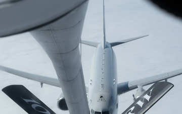 100th ARW refuels P-8 Poseidon