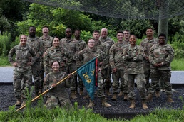109th MPAD Soldiers at Confidence Course