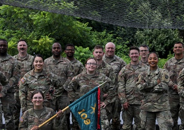 109th MPAD Soldiers at Confidence Course