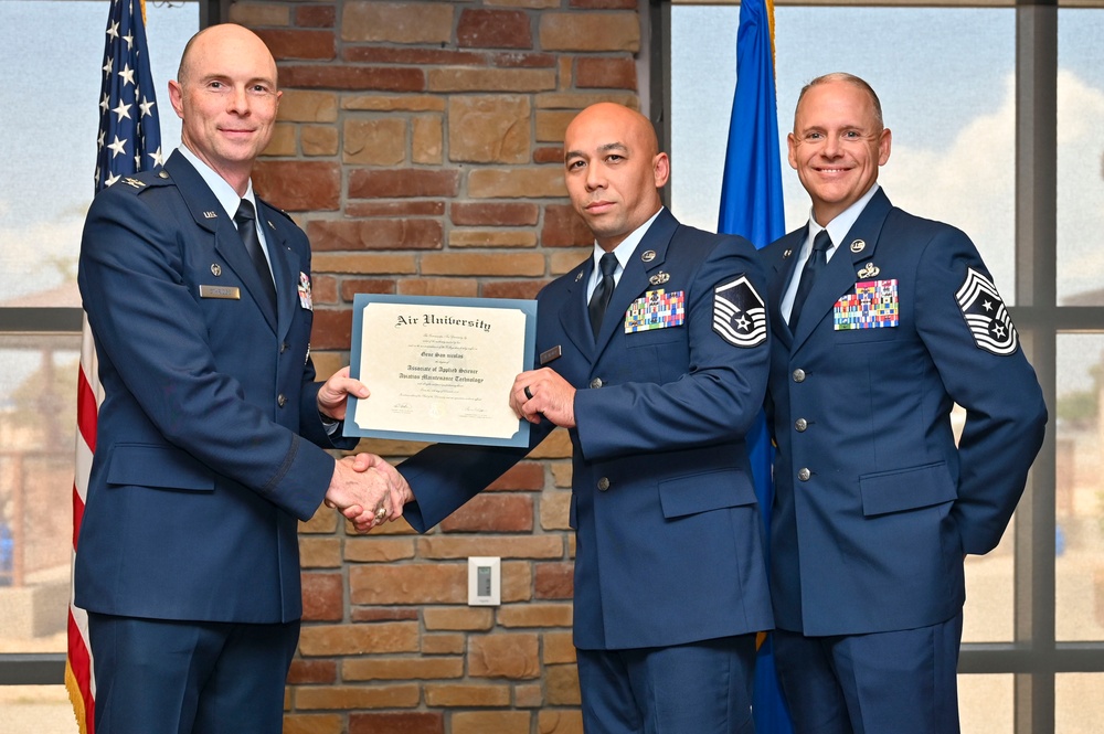 Holloman AFB hosts CCAF Graduation Ceremony 2025