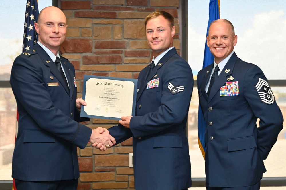 Holloman AFB hosts CCAF Graduation Ceremony 2025