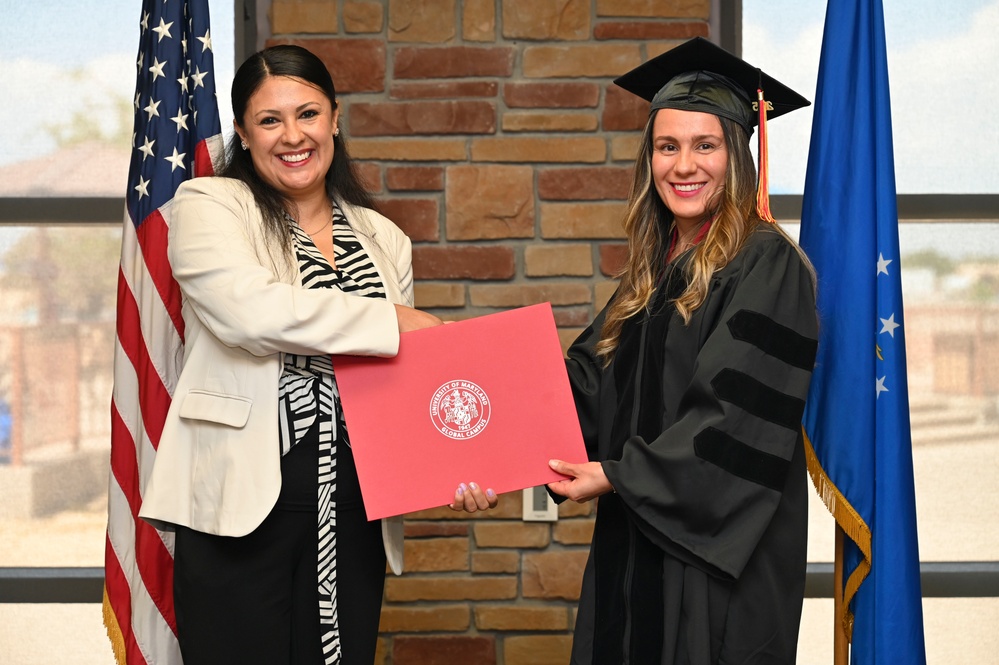 Holloman AFB hosts UMGC Graduation Ceremony 2025