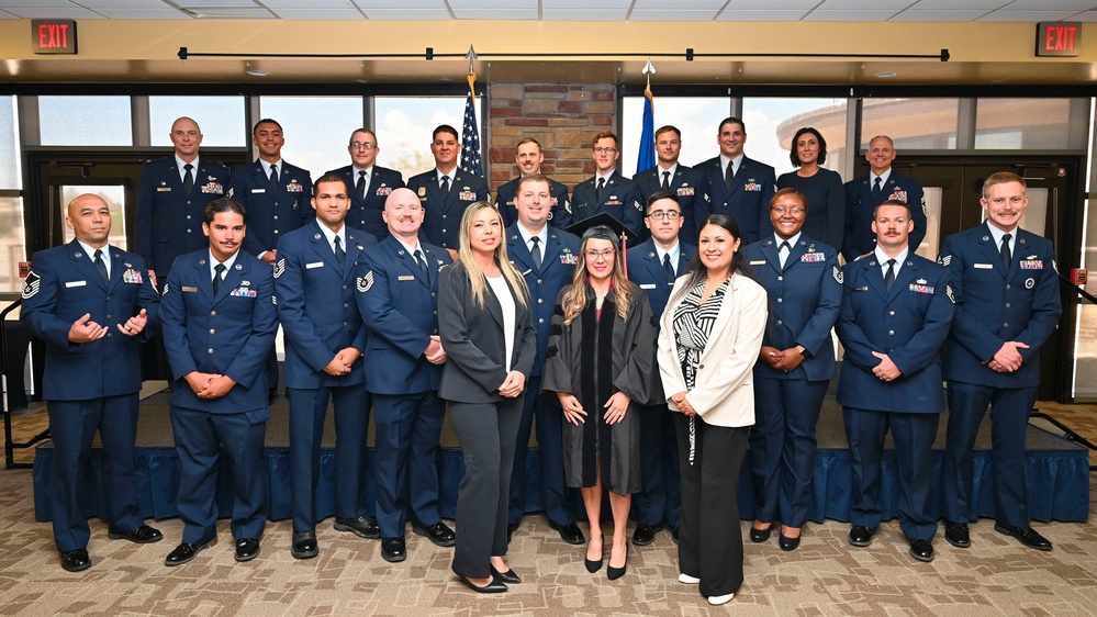 Holloman AFB hosts CCAF &amp; UMGC Graduation Ceremony 2025