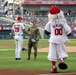 SD and Family Attend Space Force Military Appreciation Day at Nationals Park