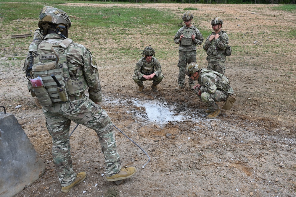 173rd Airborne Brigade Demolition Training