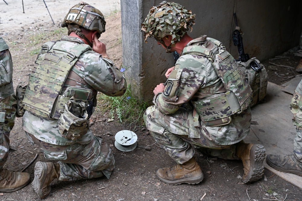173rd Airborne Brigade Demolition Training