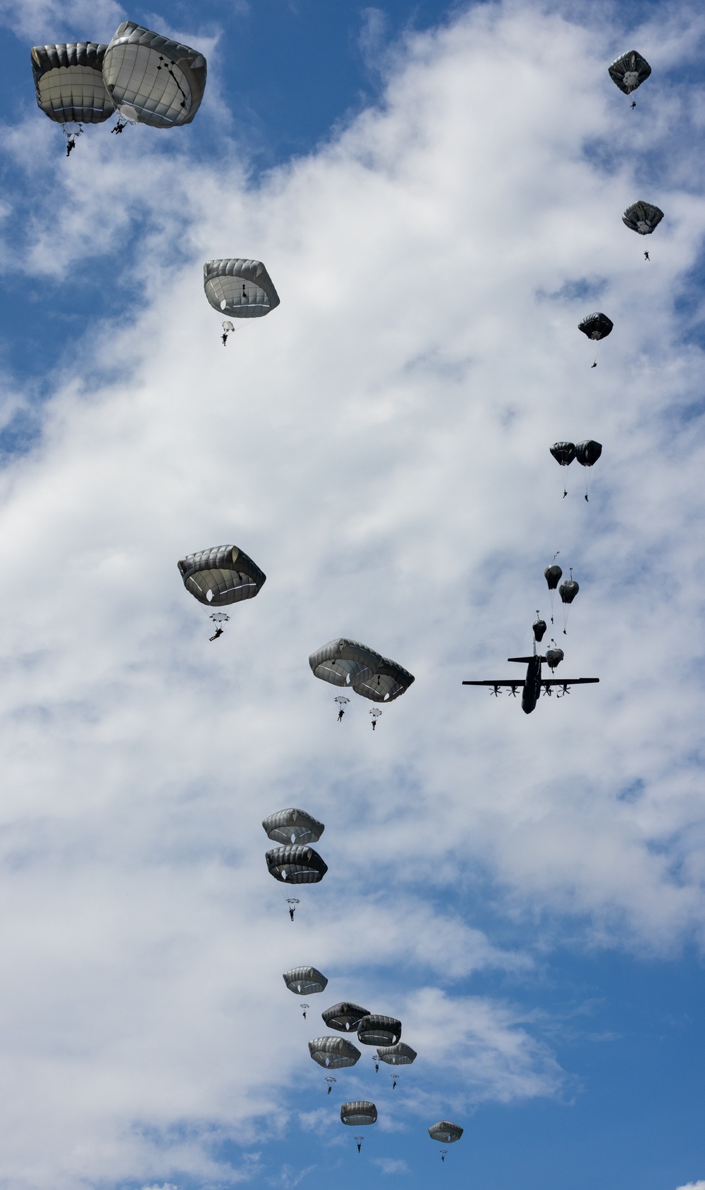 173rd Airborne Brigade perform an airborne operation in Aviano
