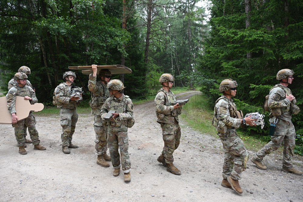 173rd Airborne Brigade Demolition Training