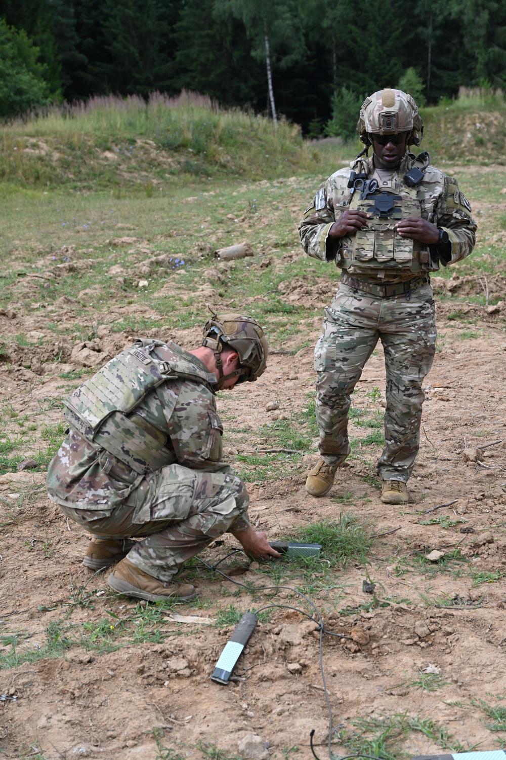 173rd Airborne Brigade Demolition Training