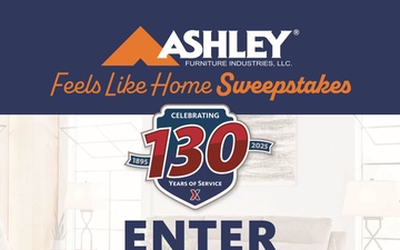 101527 Exchange 130th Anniversary - Ashley Feels Like Home Sweepstakes_Poster