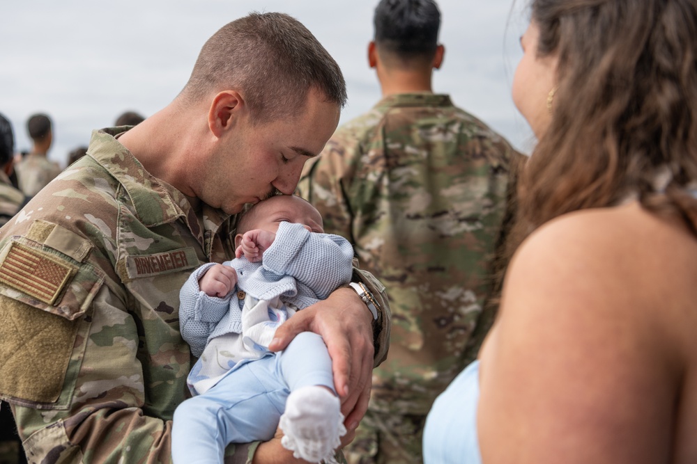 Homecoming: Deployed Sabers return to Spangdahlem AB