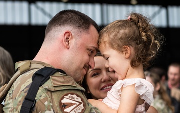 Homecoming: Deployed Sabers return to Spangdahlem AB