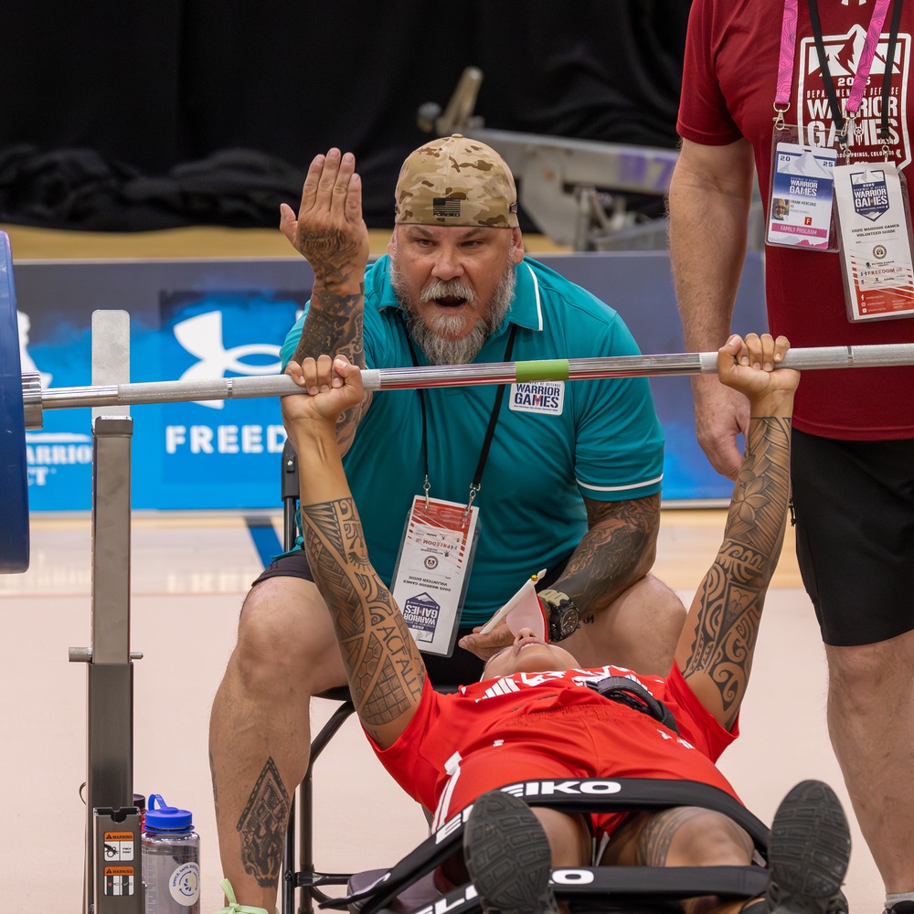 DoD Warrior Games Powerlifting Event