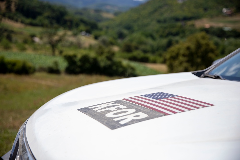 Kosovo Forces Regional Command-East patrol the Administrative Boundary Line in Northern Kosovo