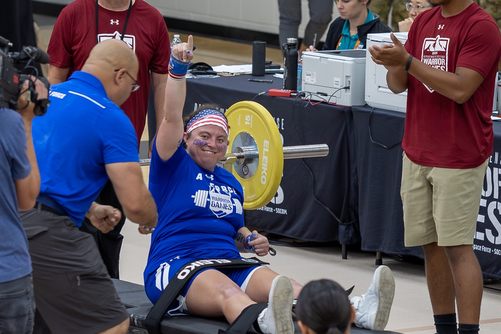 DoD Warrior Games Powerlifting Event