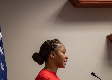 107th WO Birthday Cake Cutting