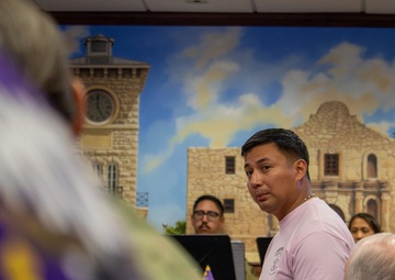 107th WO Birthday Cake Cutting