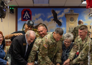 107th WO Birthday Cake Cutting