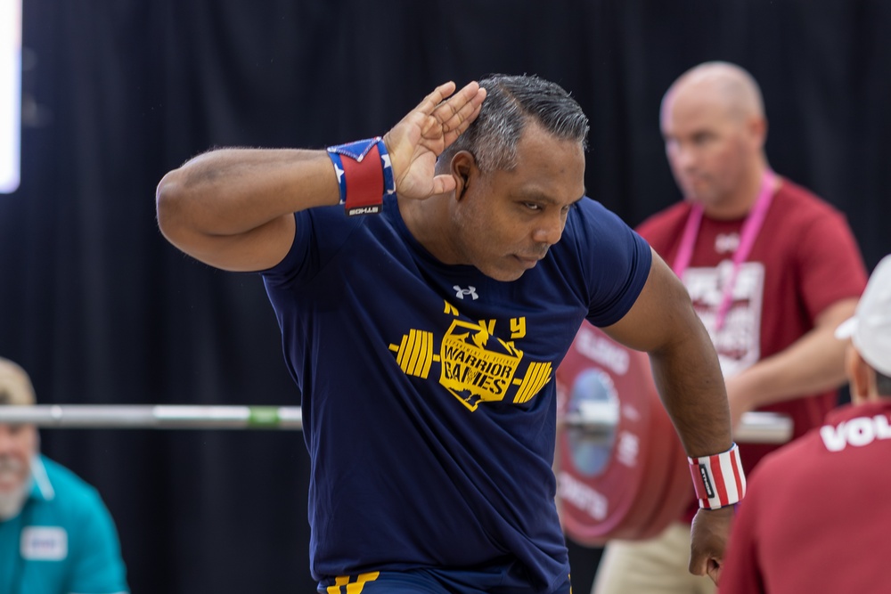 DoD Warrior Games Powerlifting Event