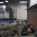 Reagan Sailors Work Together on a Mass Casualty Drill