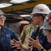 Reagan Sailors Work Together on a Mass Casualty Drill